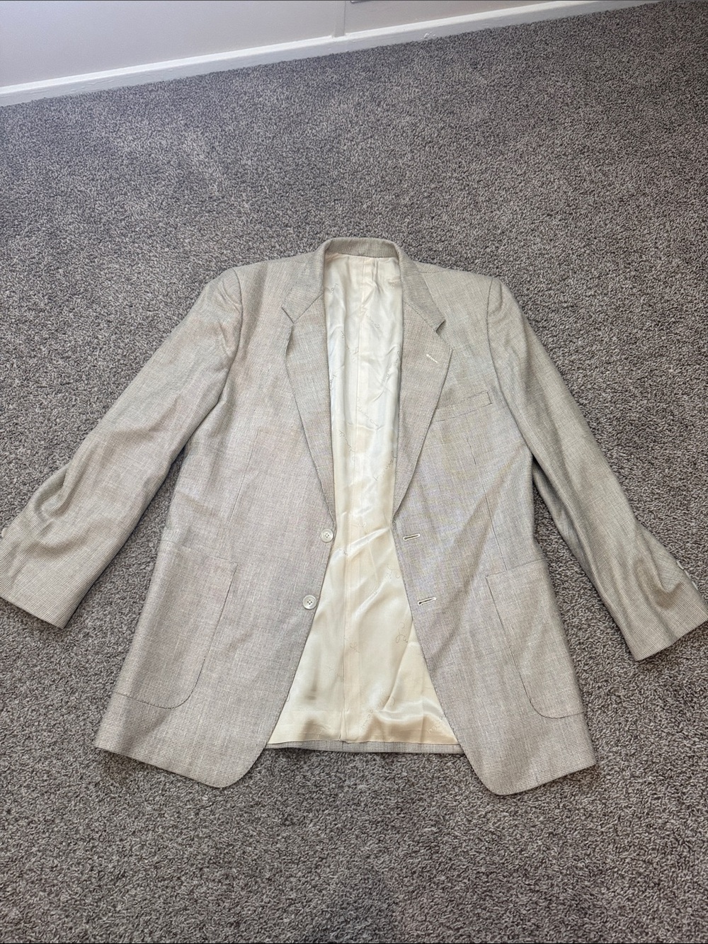 Givenchy Light Beige Single-Breasted Blazer